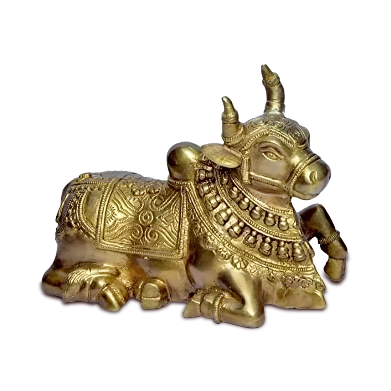 Brass Nandi Bull