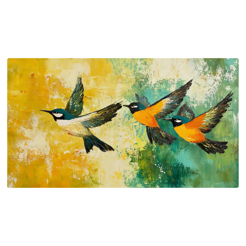 Birds in Flight Paintings