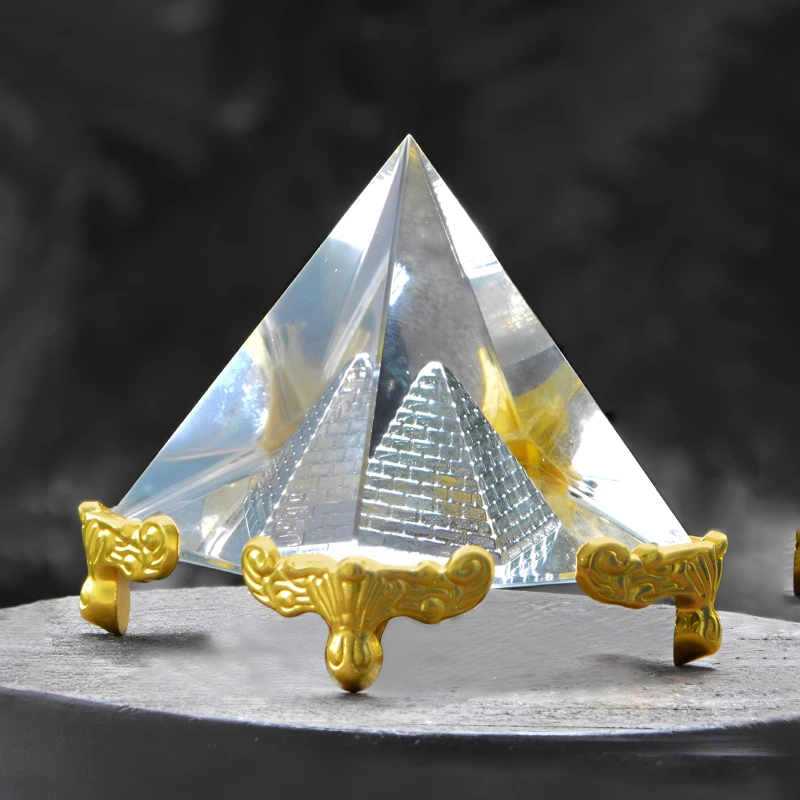 Crystal Glass Pyramid