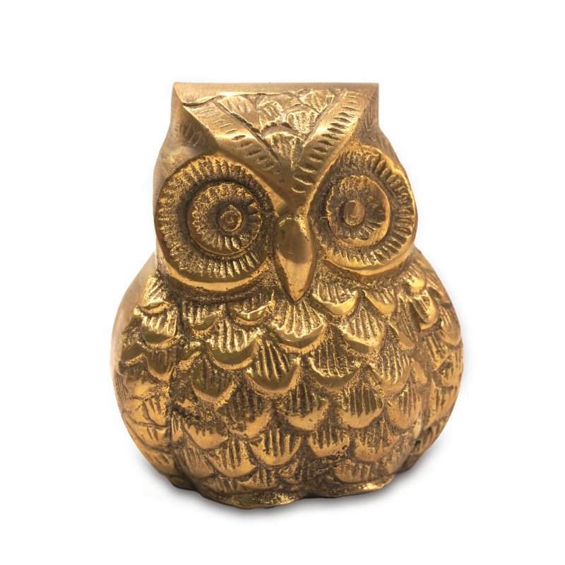 Vastu Brass Owl