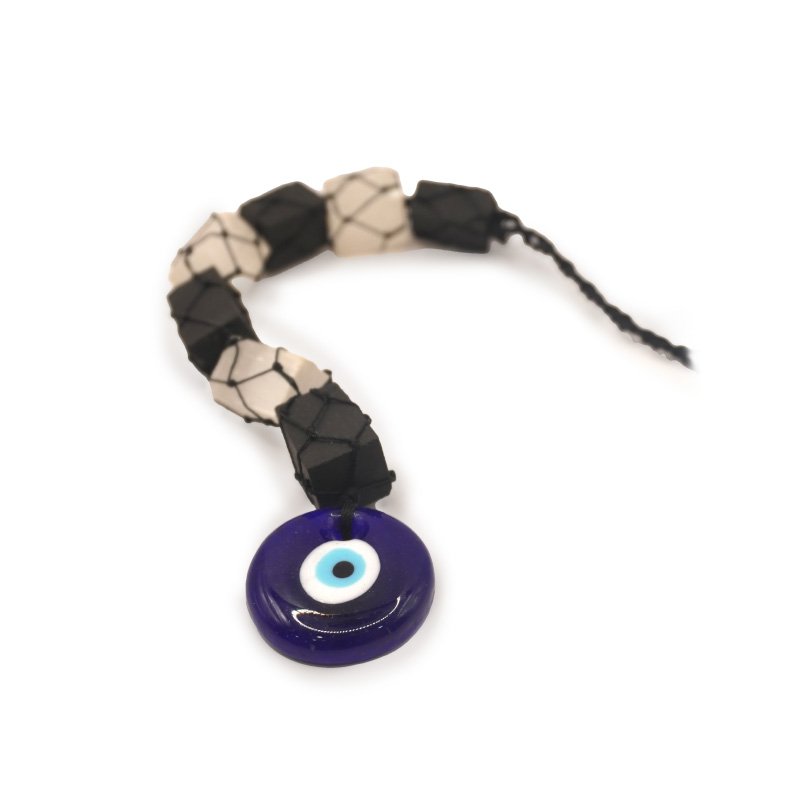 Evil Eye Hanging with Crystal Stones
