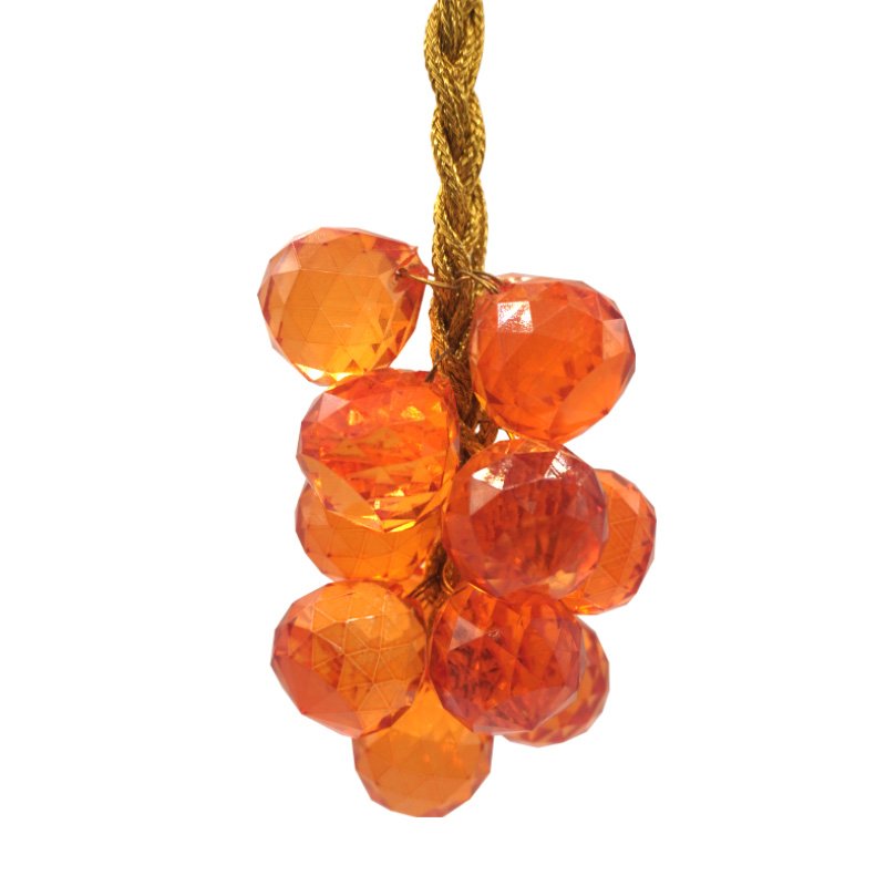 Orange Crystal Ball Bunch