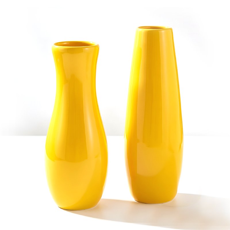Vastu Yellow Vase