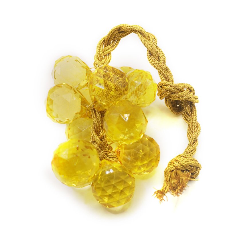 Yellow Crystal Bunch of Grapes